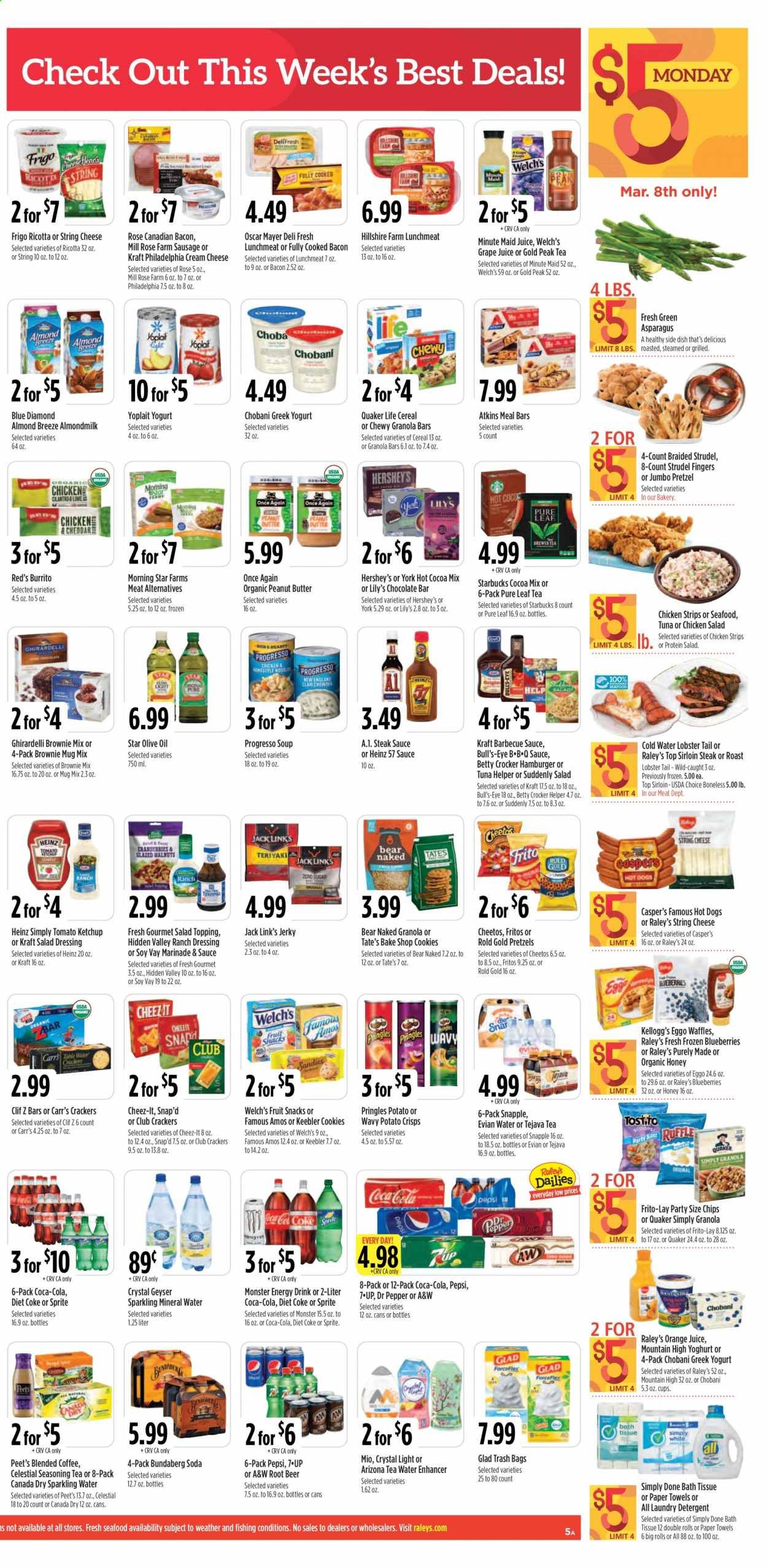 Raley's (CA, NV) Weekly Ad Flyer March 3 to March 9