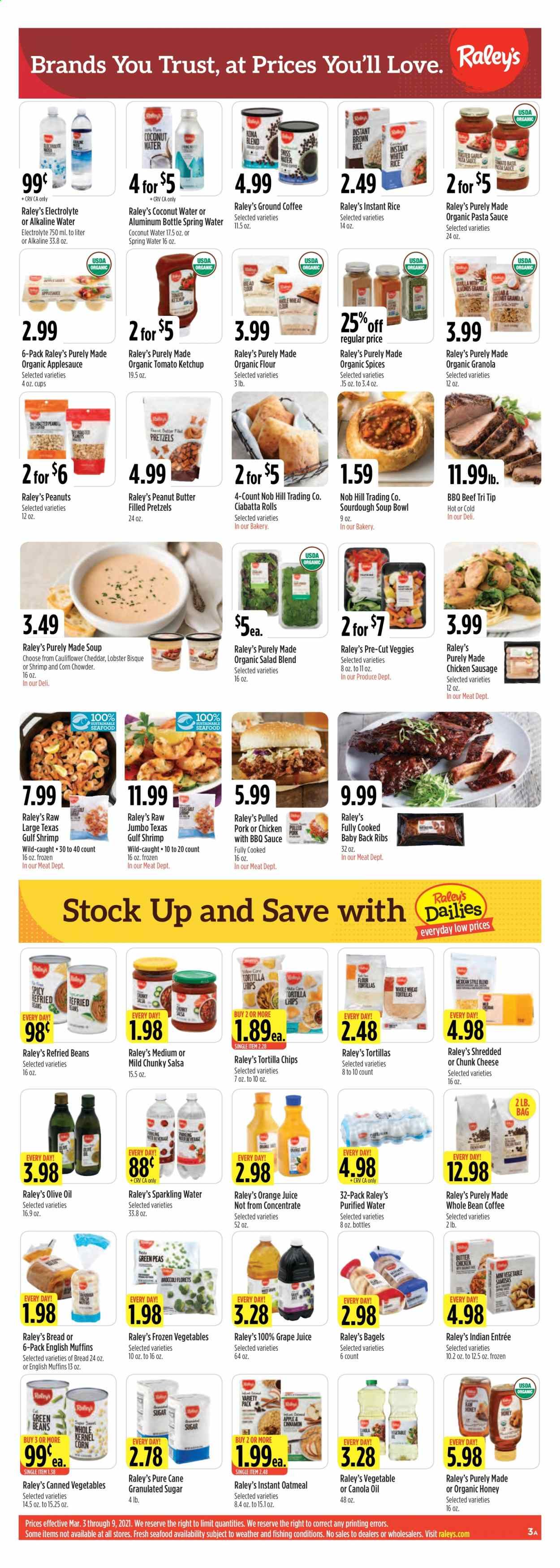 Raley's (CA, NV) Weekly Ad Flyer March 3 to March 9