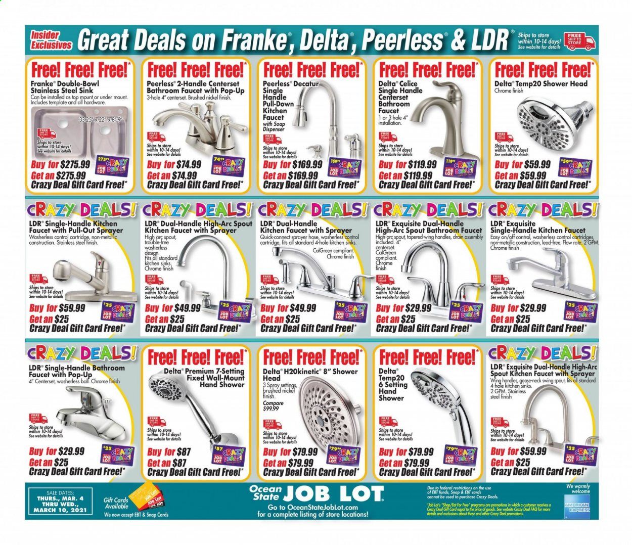 Ocean State Job Lot Weekly Ad Flyer March 4 to March 10