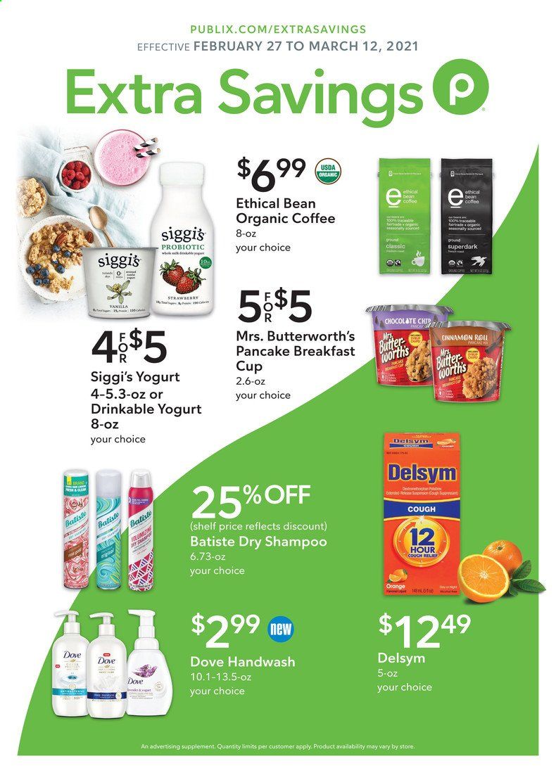 Publix (AL, FL, GA, NC, SC, TN, VA) Weekly Ad Flyer February 27 to March 12