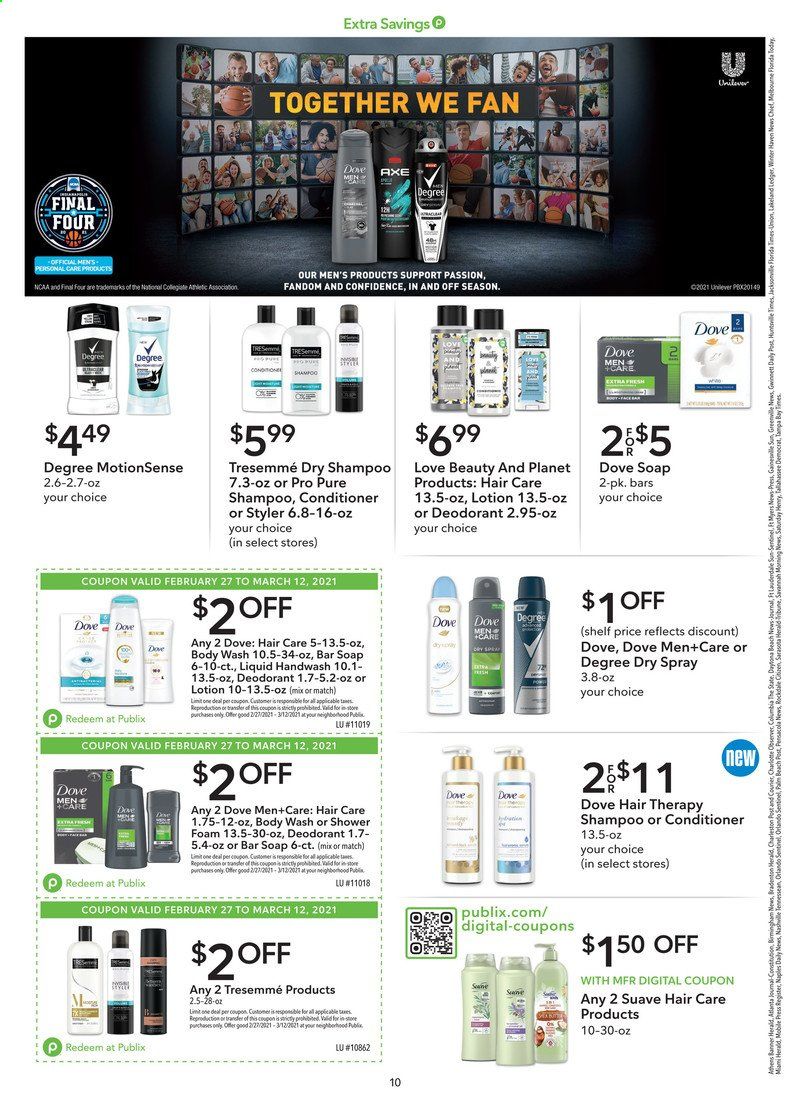 Publix (AL, FL, GA, NC, SC, TN, VA) Weekly Ad Flyer February 27 to March 12