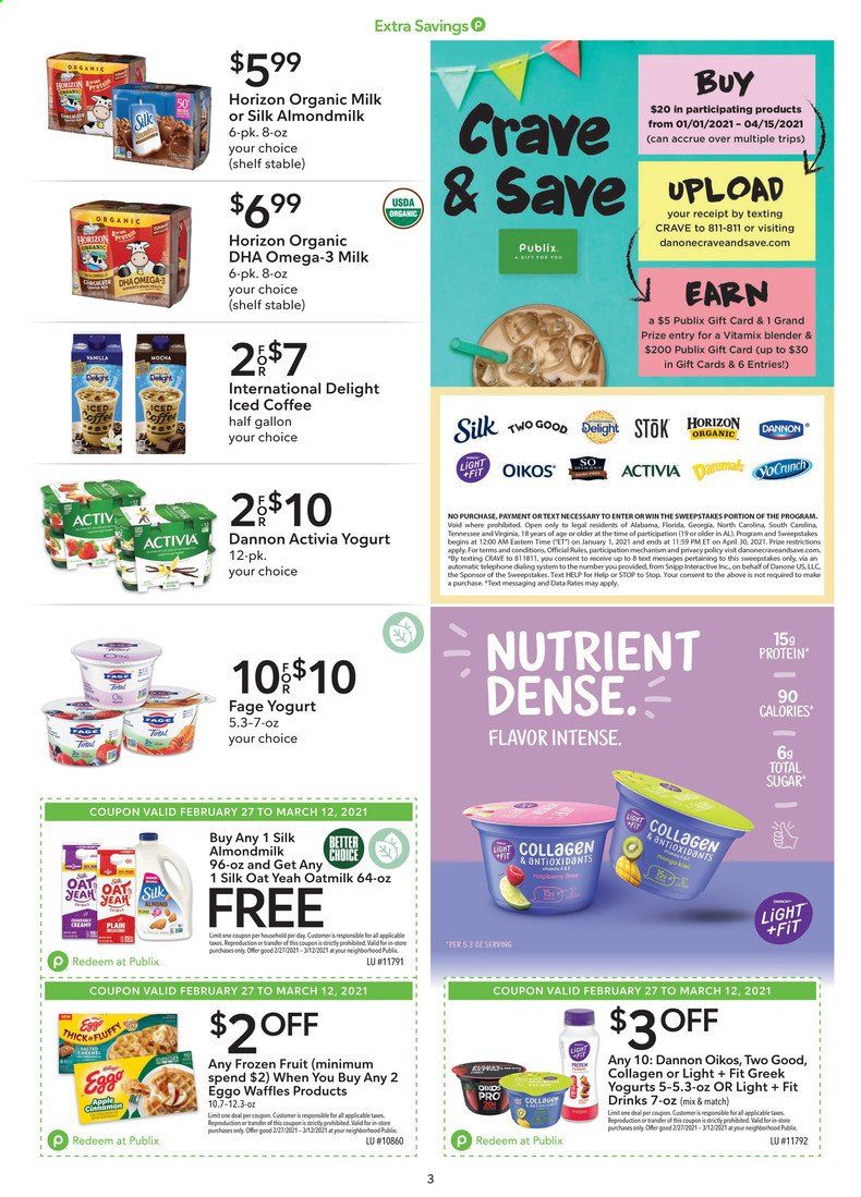 Publix (AL, FL, GA, NC, SC, TN, VA) Weekly Ad Flyer February 27 to March 12