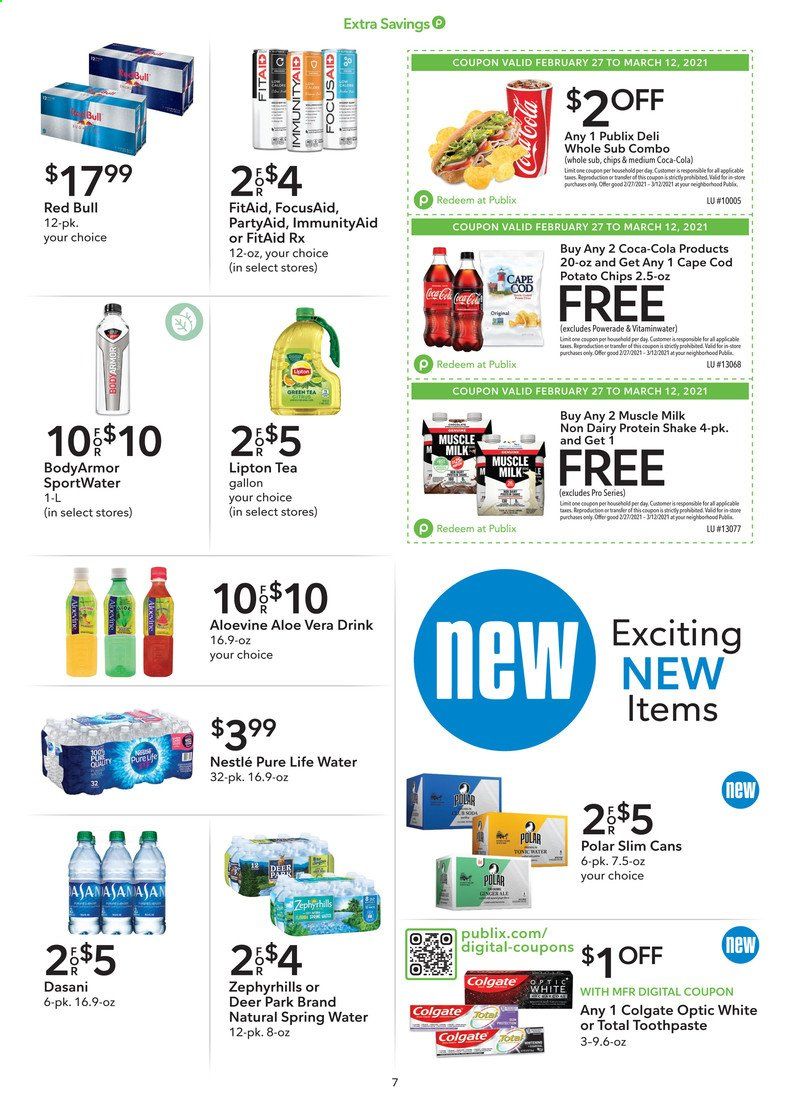 Publix (AL, FL, GA, NC, SC, TN, VA) Weekly Ad Flyer February 27 to March 12