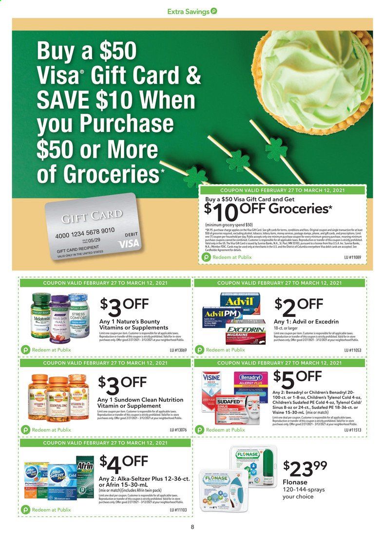 Publix (AL, FL, GA, NC, SC, TN, VA) Weekly Ad Flyer February 27 to March 12