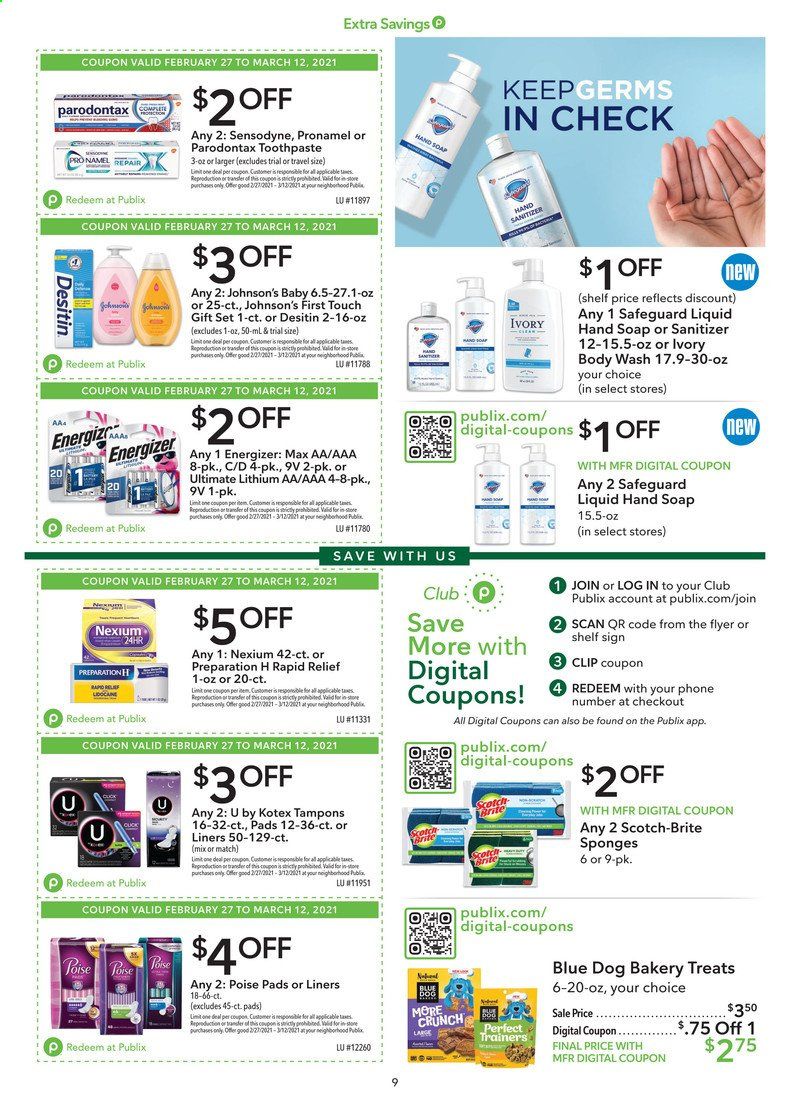 Publix (AL, FL, GA, NC, SC, TN, VA) Weekly Ad Flyer February 27 to March 12