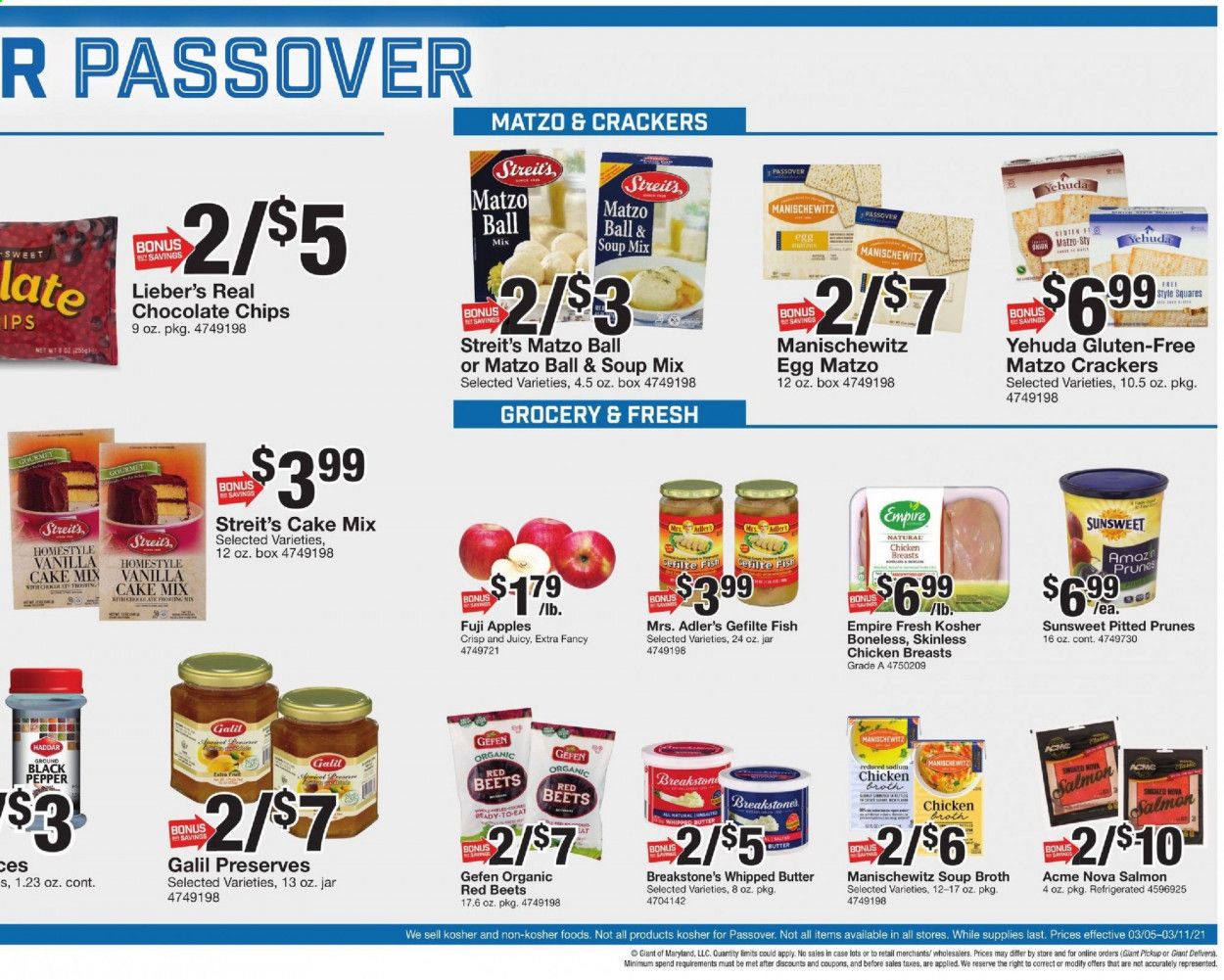 Giant Food Weekly Ad Flyer March 5 to March 11