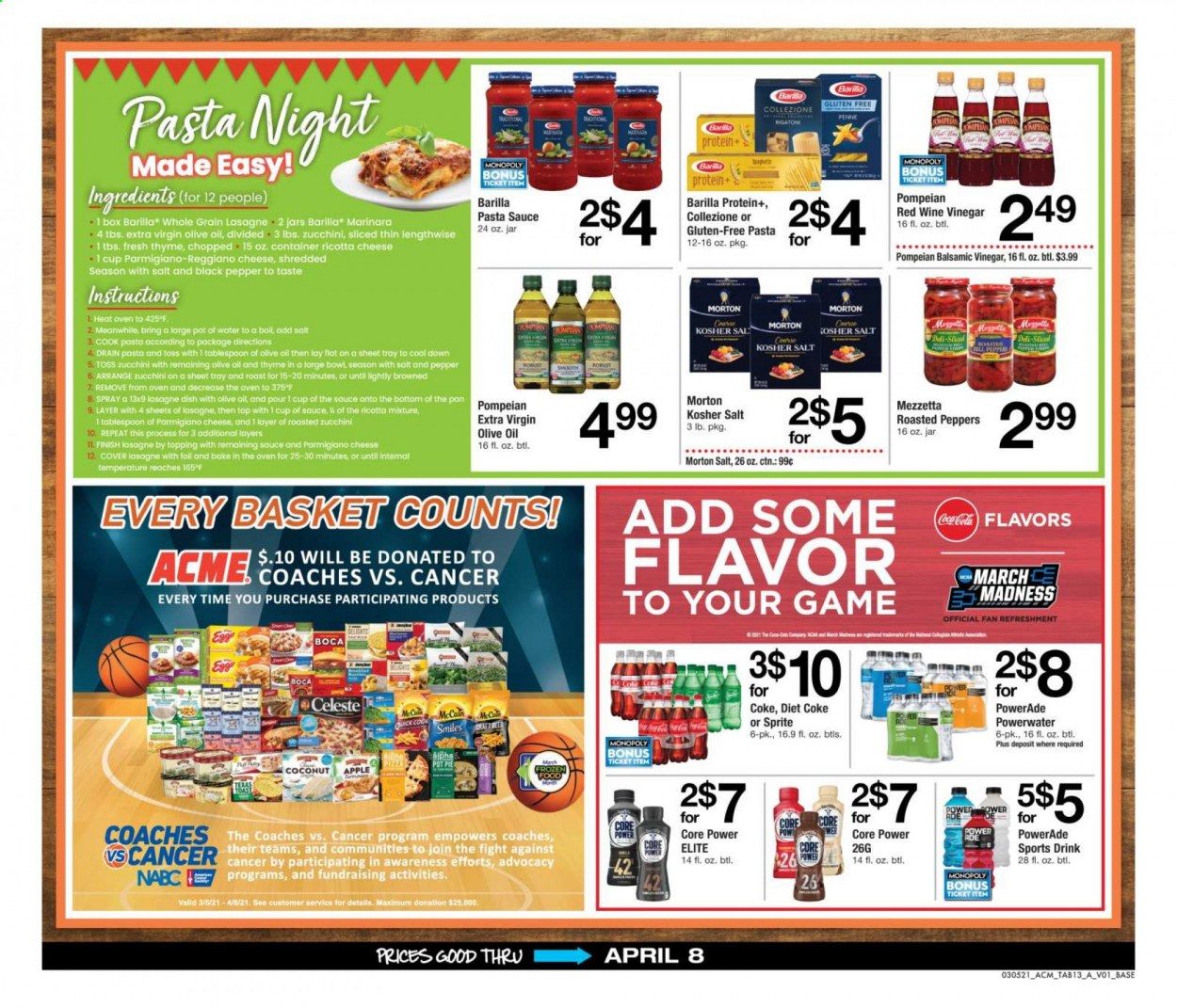 ACME Weekly Ad Flyer March 5 to April 8
