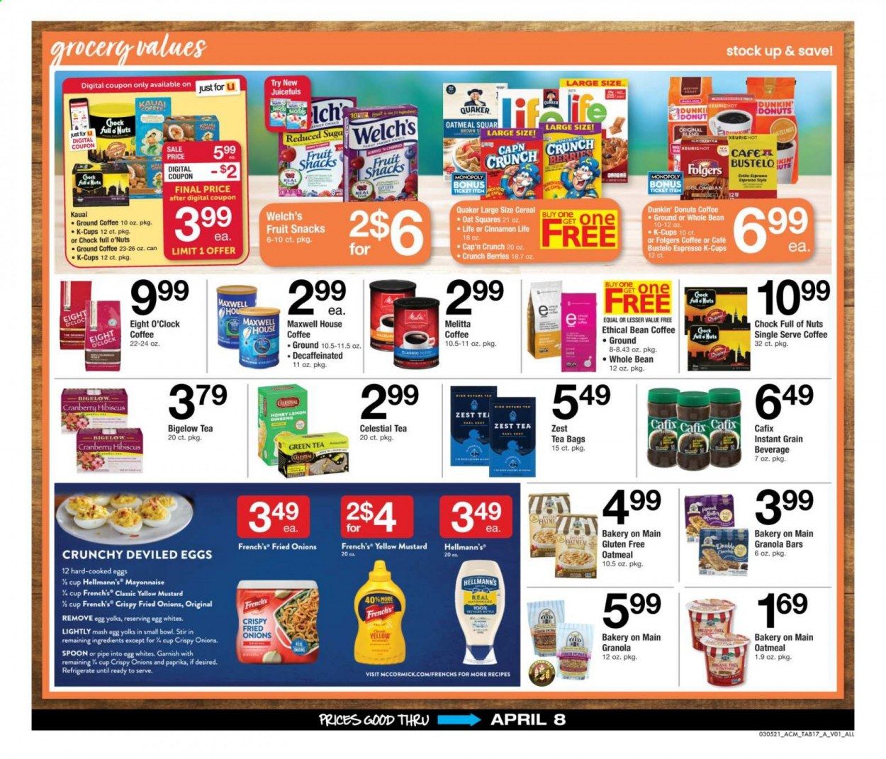 ACME Weekly Ad Flyer March 5 to April 8