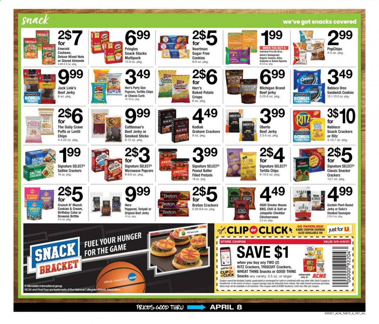 ACME Weekly Ad Flyer March 5 to April 8