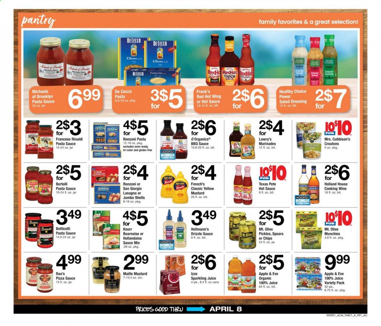ACME Weekly Ad Flyer March 5 to April 8