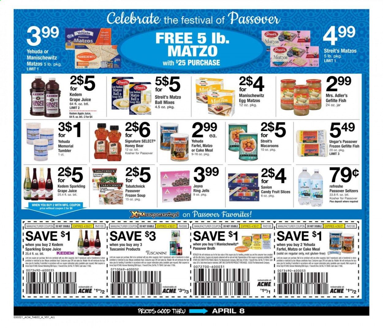 ACME Weekly Ad Flyer March 5 to April 8