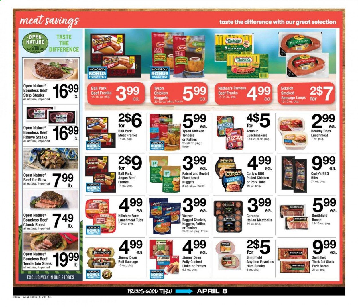 ACME Weekly Ad Flyer March 5 to April 8