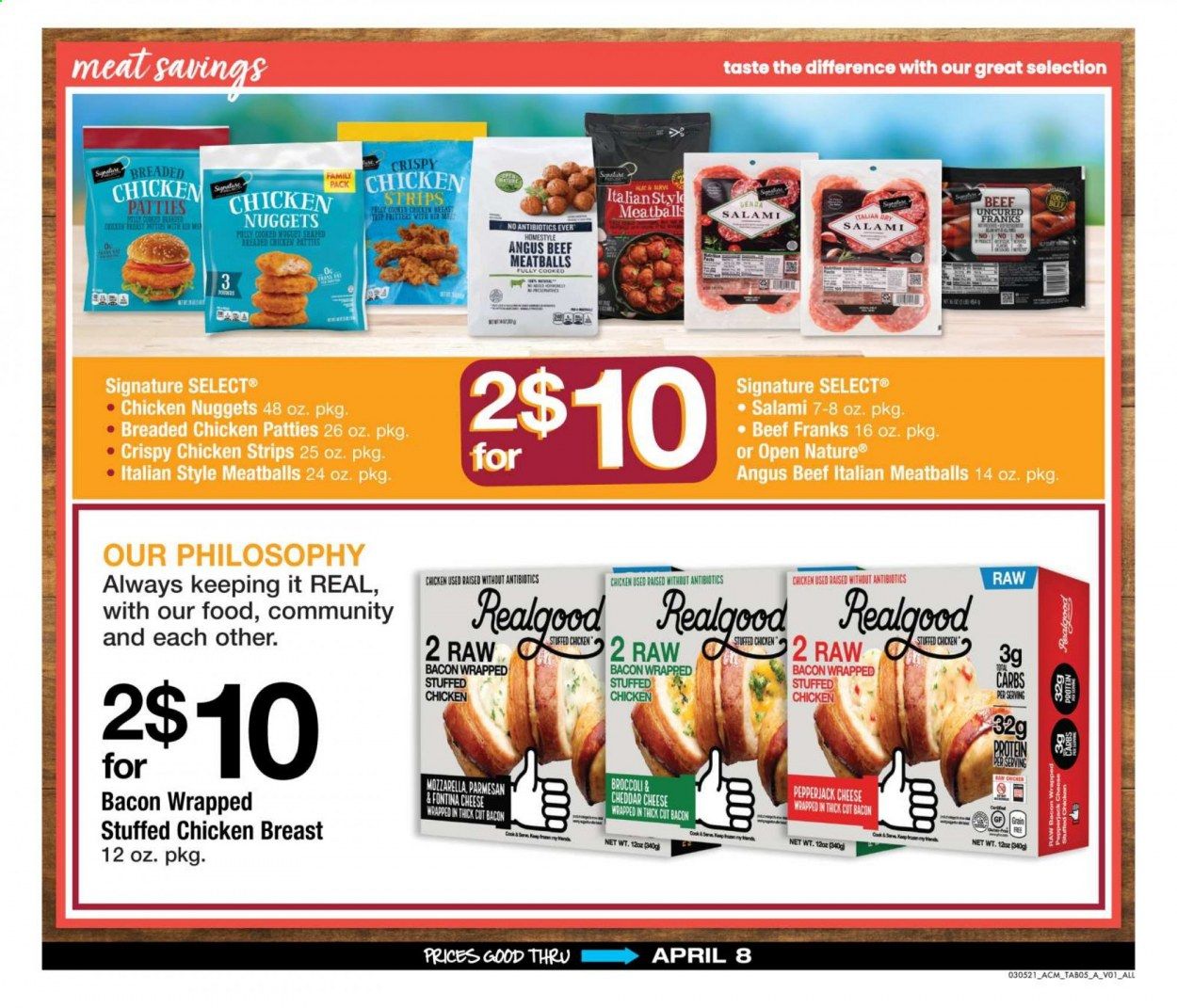 ACME Weekly Ad Flyer March 5 to April 8