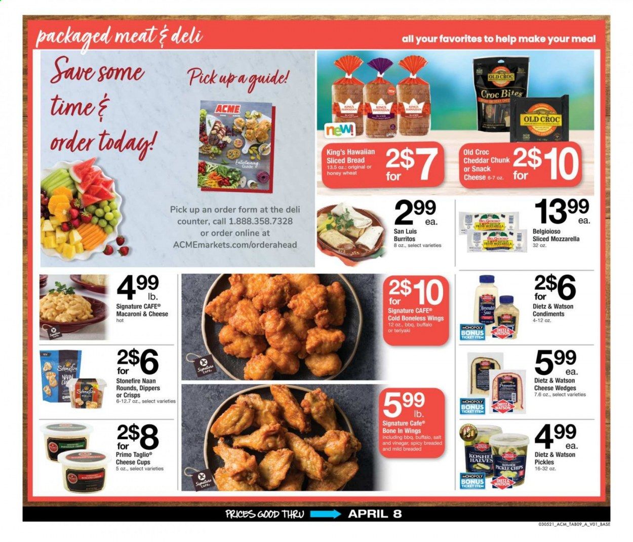 ACME Weekly Ad Flyer March 5 to April 8