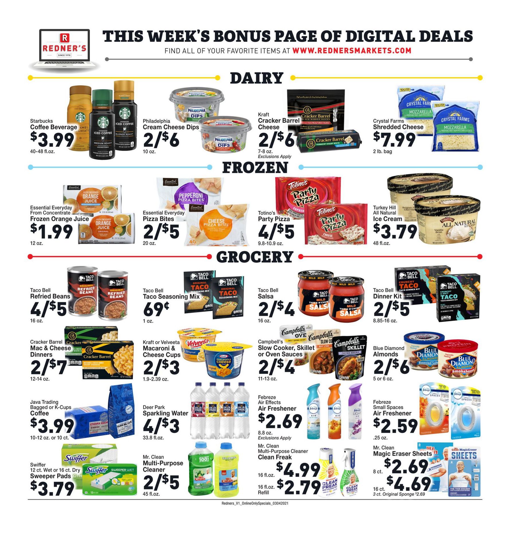 Redner's Markets Weekly Ad Flyer March 4 to March 10, 2021