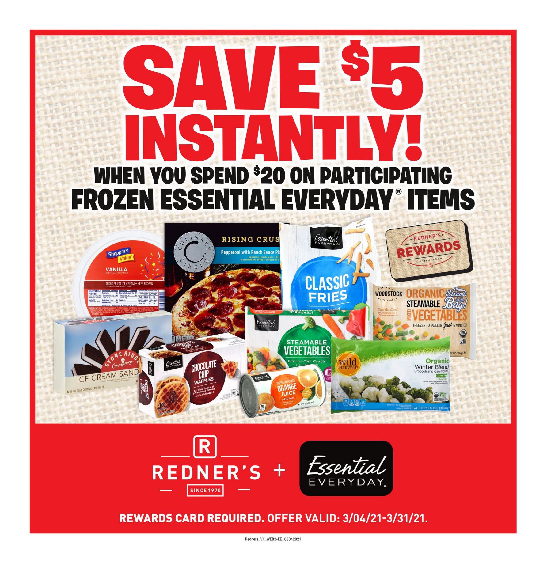 Redner's Markets Weekly Ad Flyer March 4 to March 10, 2021