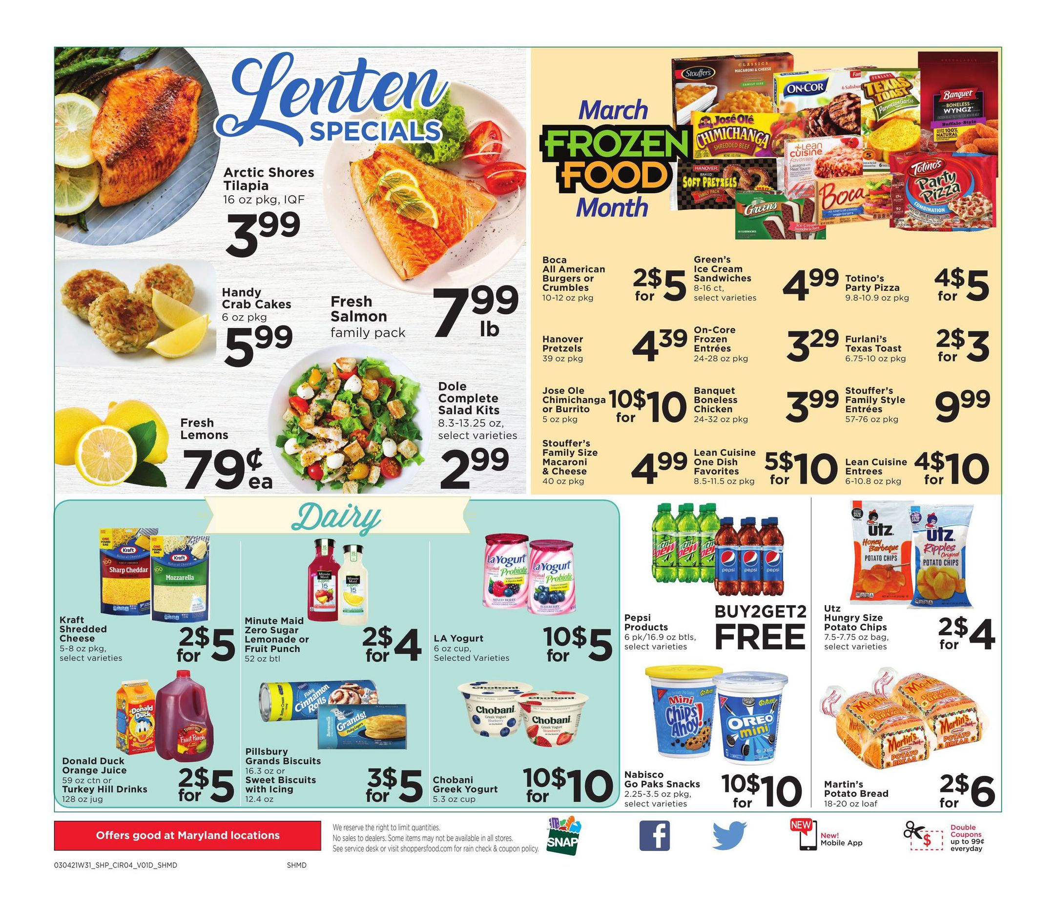 Shoppers Food Weekly Ad Flyer March 4 to March 10, 2021