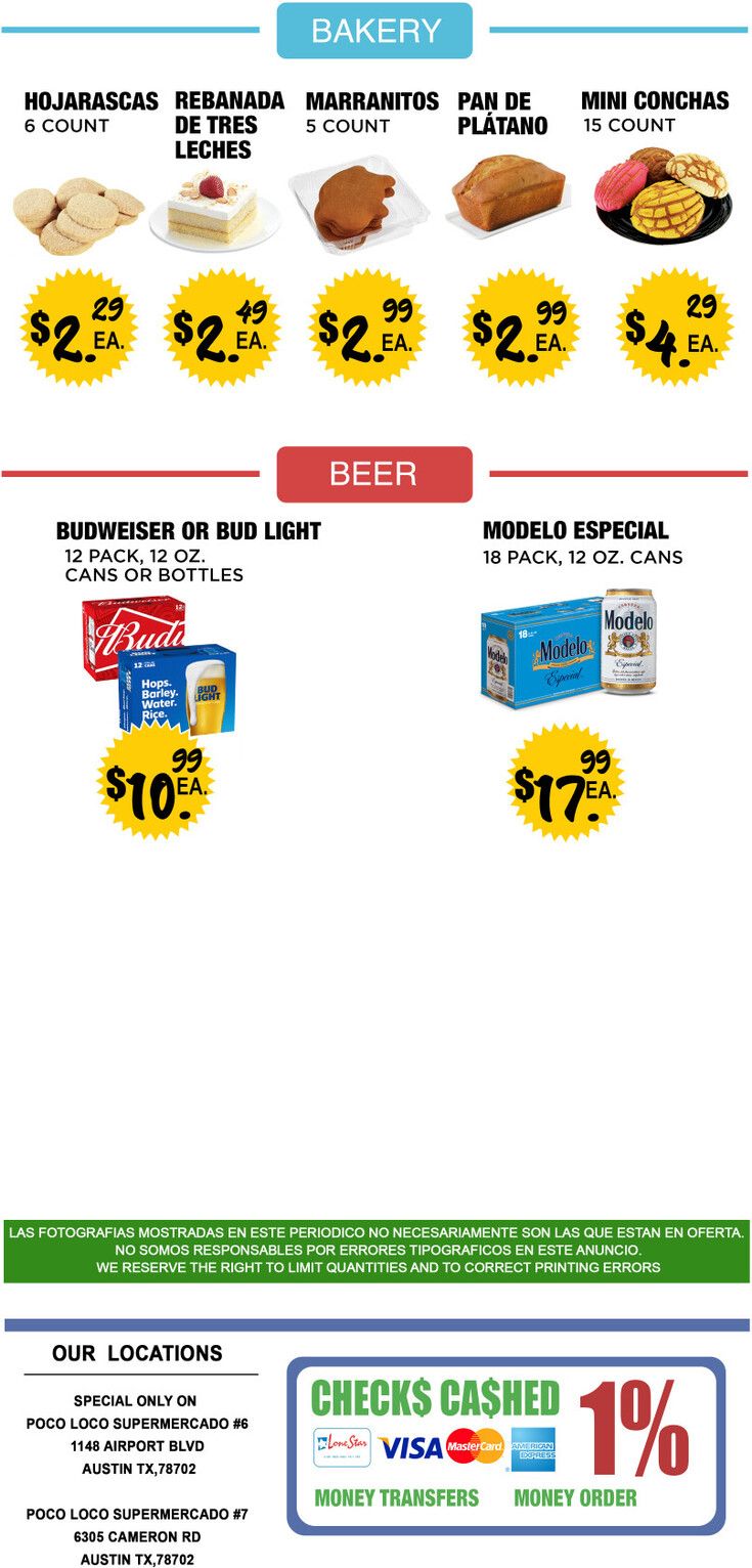 Poco Loco Weekly Ad Flyer March 3 to March 9, 2021