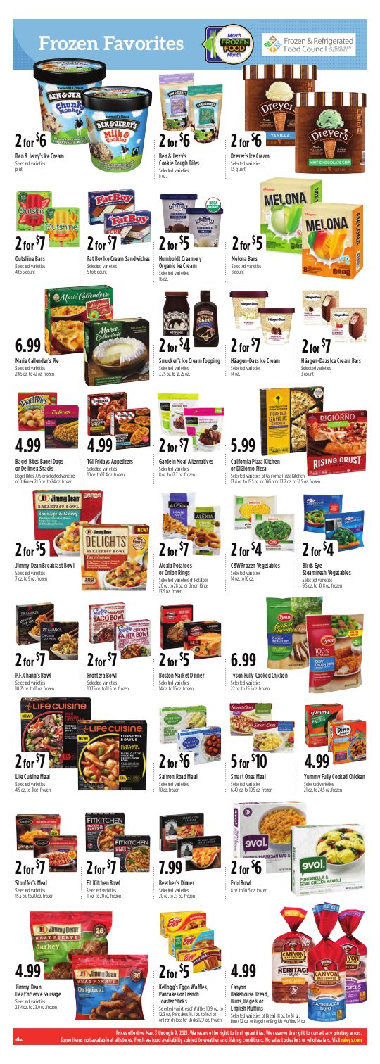 Raley's Weekly Ad Flyer March 3 to March 9, 2021