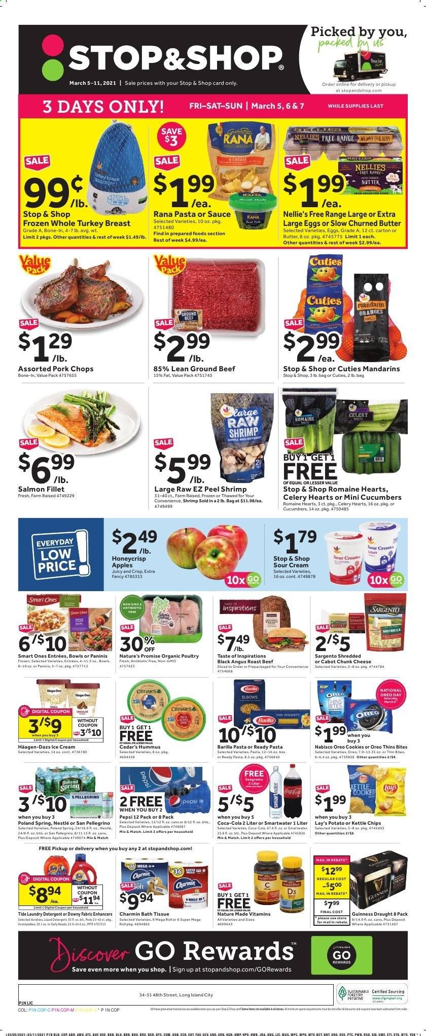 Stop & Shop (NY) Weekly Ad Flyer March 5 to March 11