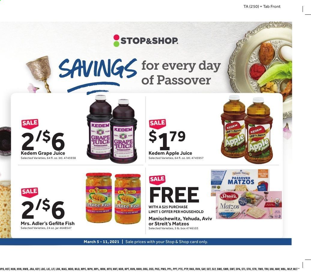 Stop & Shop (NY) Weekly Ad Flyer March 5 to March 11