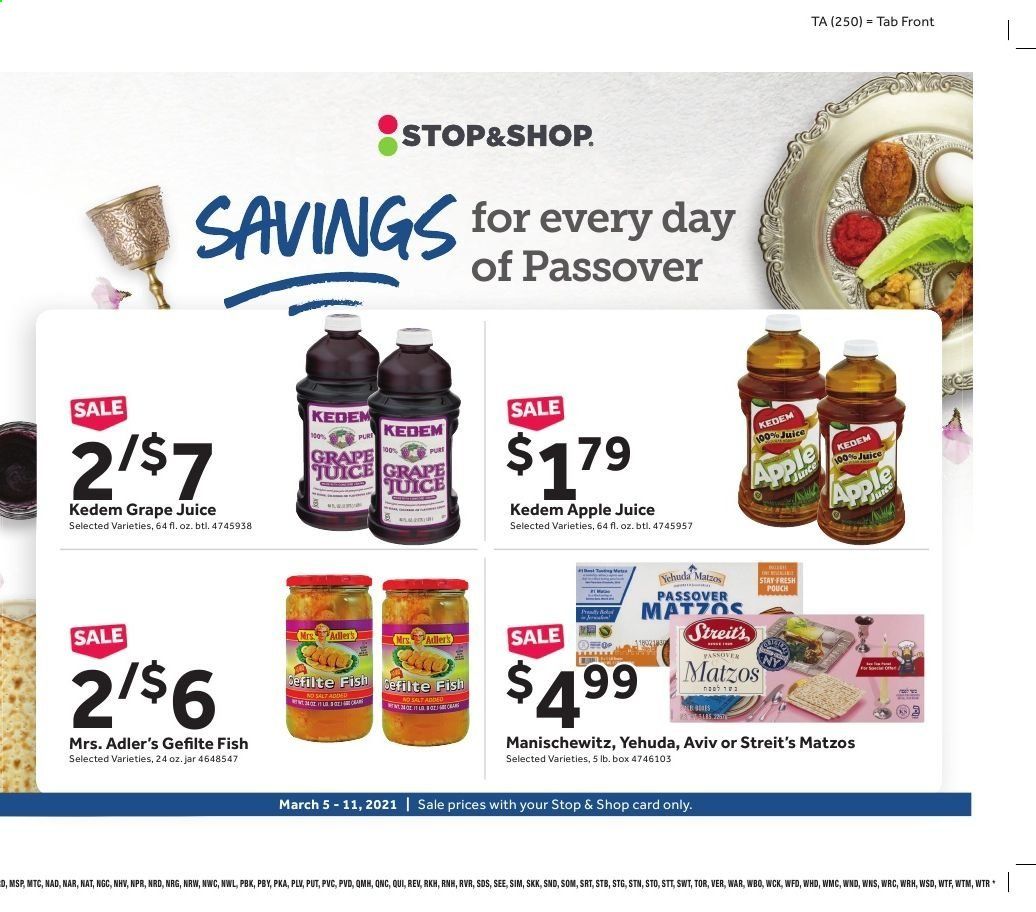 Stop & Shop (CT) Weekly Ad Flyer March 5 to March 11
