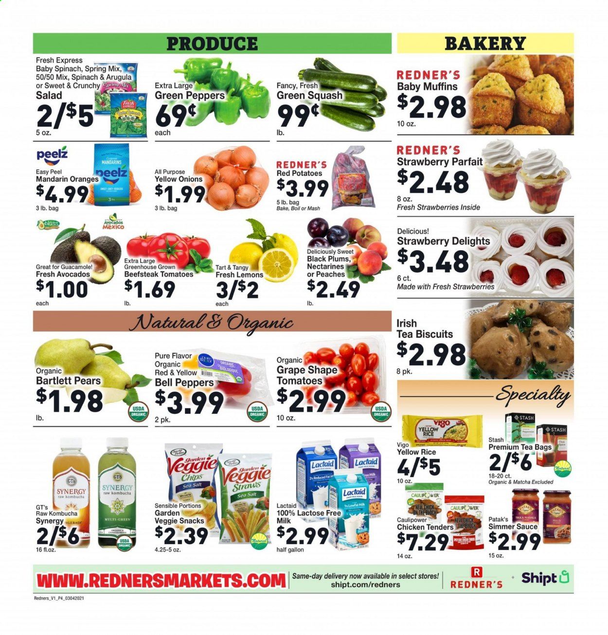 Redner's Markets Weekly Ad Flyer March 4 to March 10