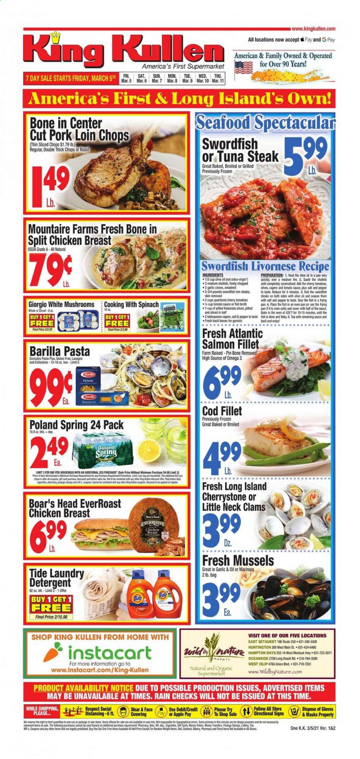 King Kullen Weekly Ad Flyer March 5 to March 11
