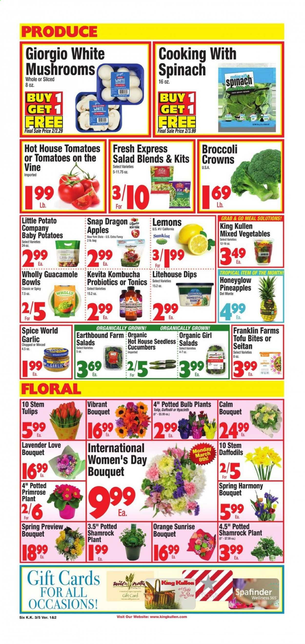 King Kullen Weekly Ad Flyer March 5 to March 11