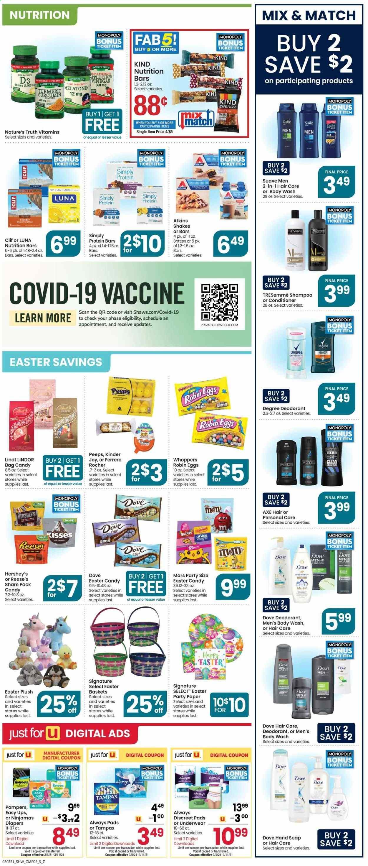 Shaw’s (MA, ME, NH, RI, VT) Weekly Ad Flyer March 5 to March 11