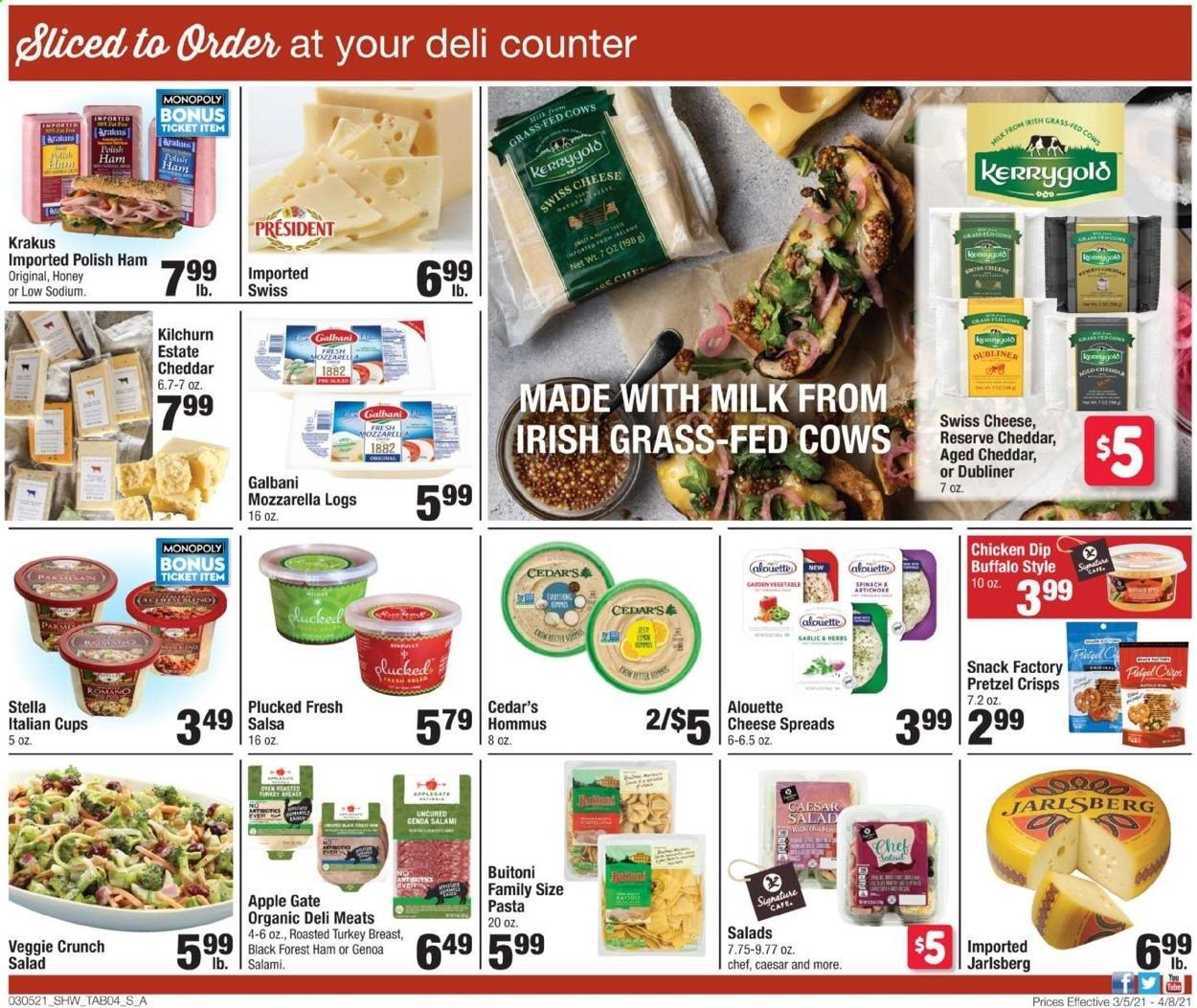 Shaw’s (MA, ME, NH, RI, VT) Weekly Ad Flyer March 5 to April 8