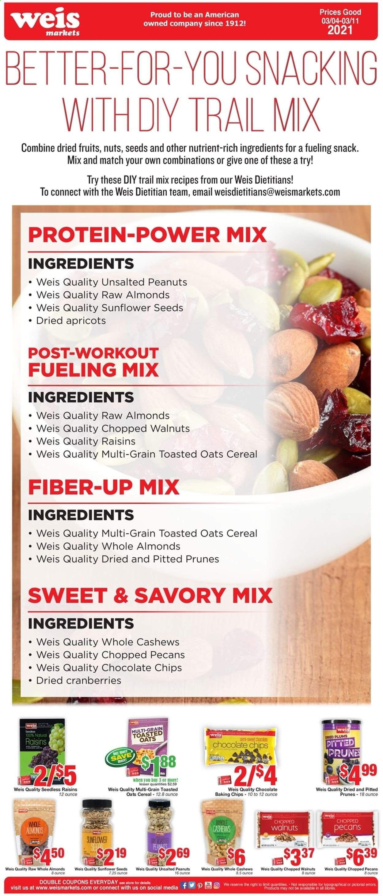 Weis Weekly Ad Flyer March 4 to March 11