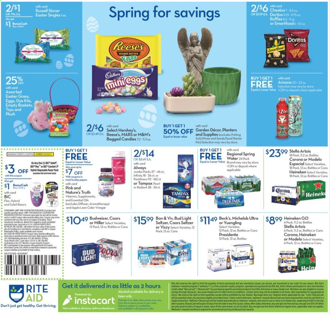 RITE AID Weekly Ad Flyer March 7 to March 13