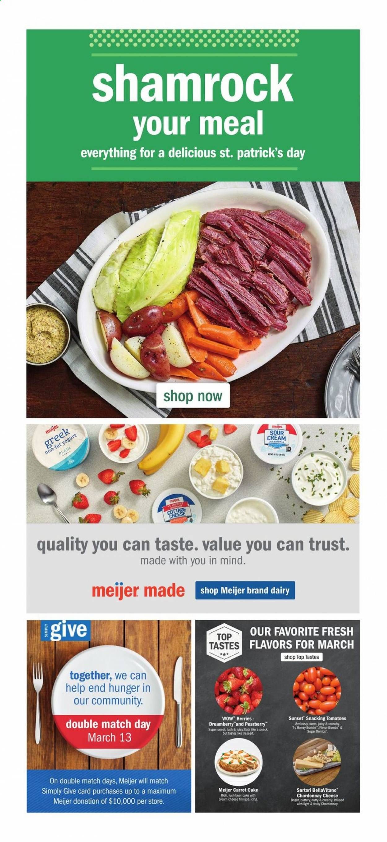 Meijer (IL) Weekly Ad Flyer March 7 to March 13