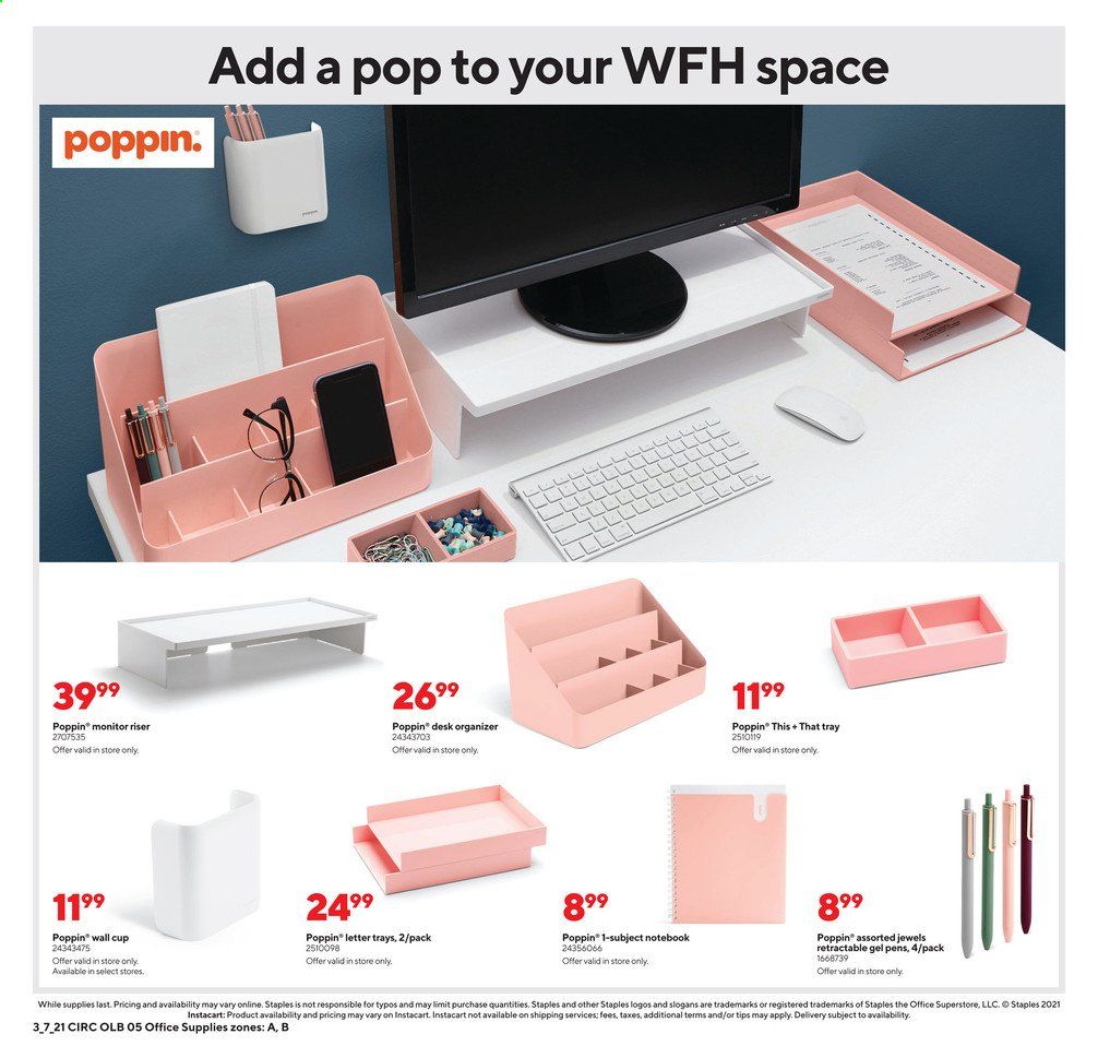 Staples Weekly Ad Flyer March 7 to March 13