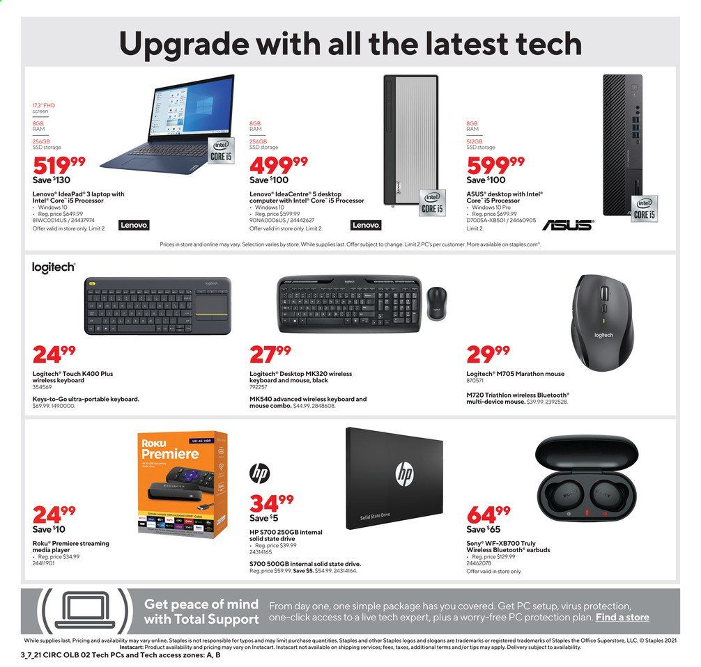 Staples Weekly Ad Flyer March 7 to March 13