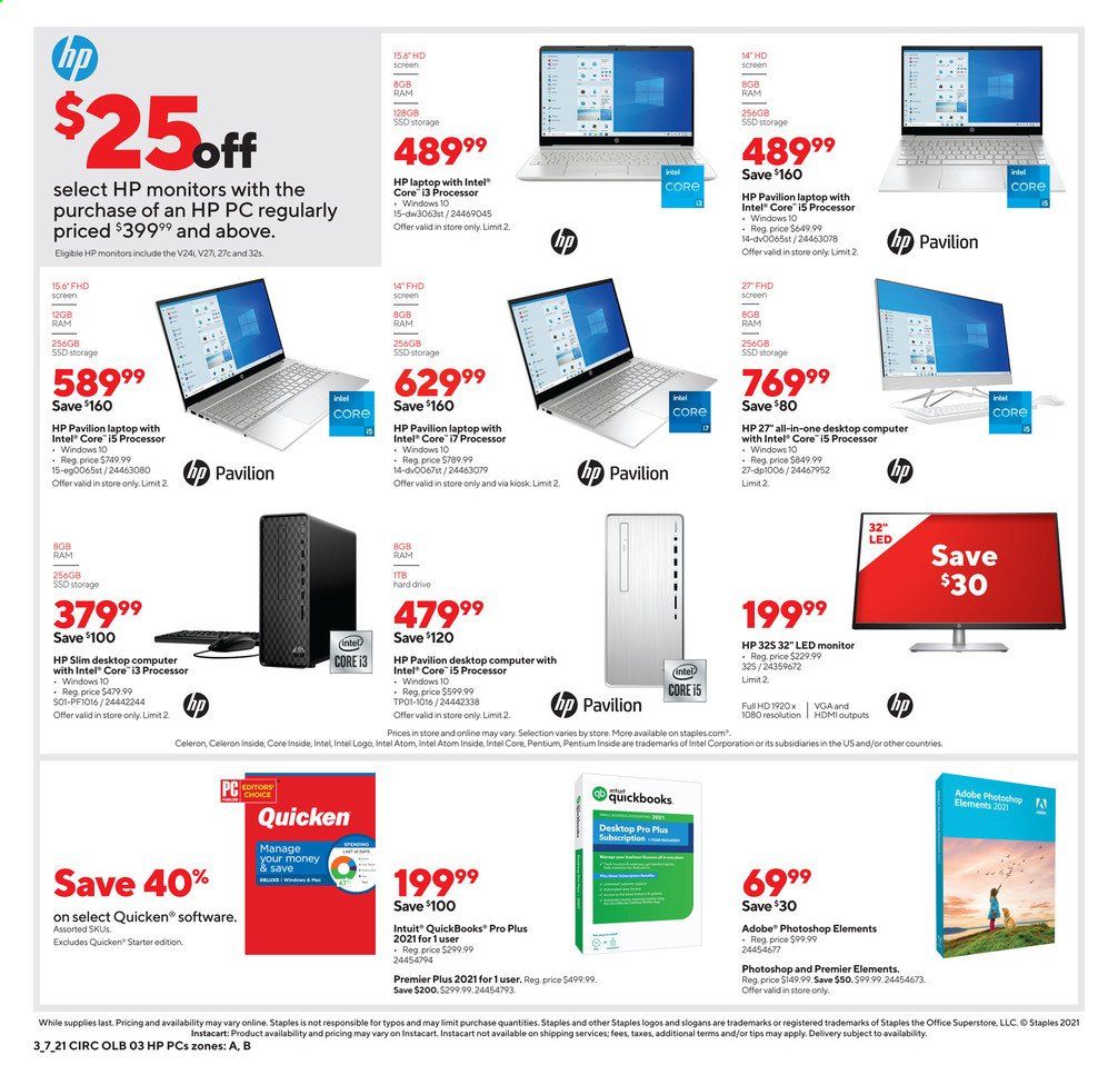 Staples Weekly Ad Flyer March 7 to March 13