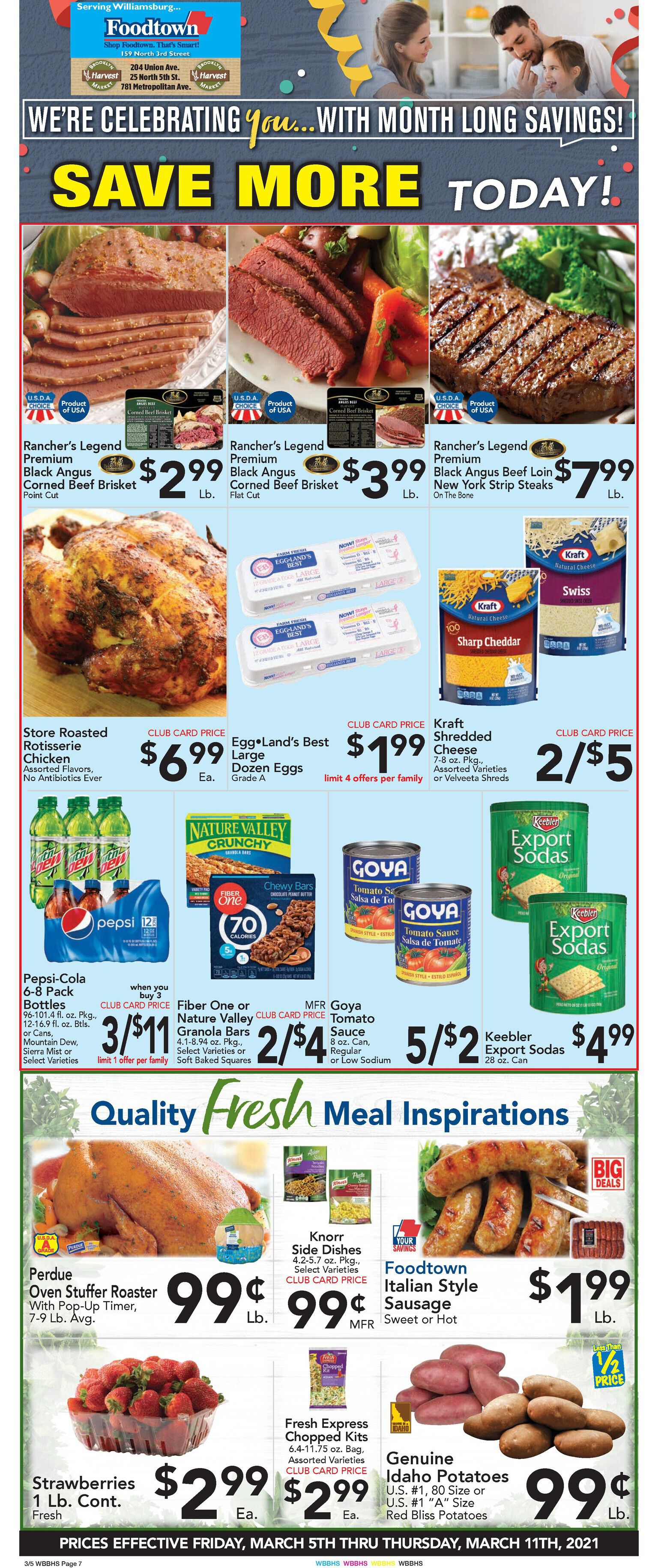 Brooklyn Harvest Market Weekly Ad Flyer March 5 to March 11, 2021