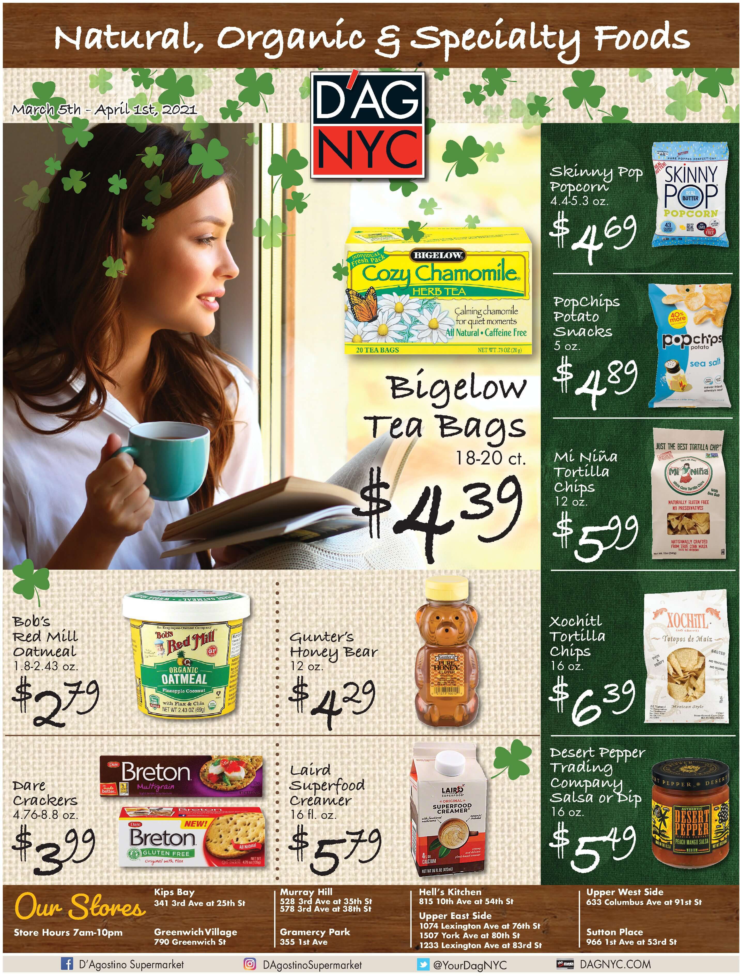 D'Agostino Weekly Ad Flyer March 5 to March 11, 2021