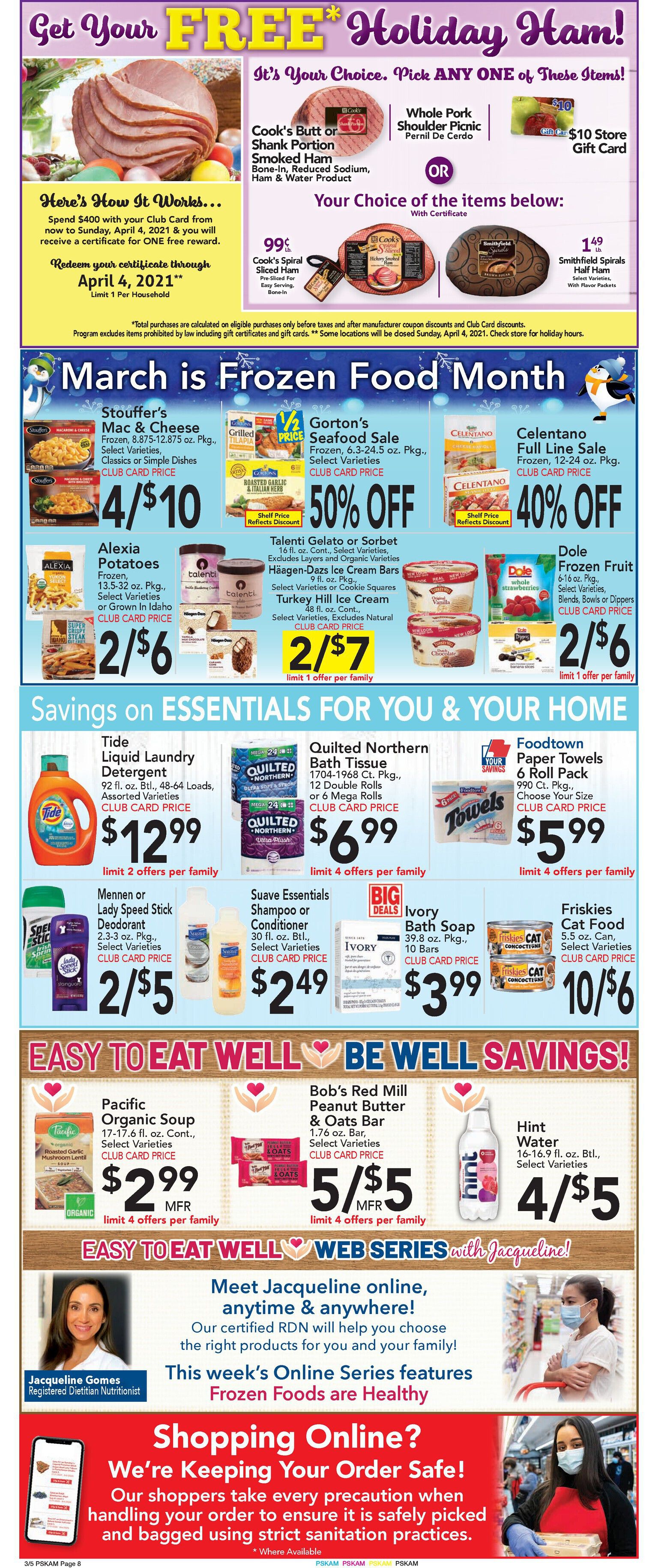 Foodtown Weekly Ad Flyer March 5 to March 11, 2021