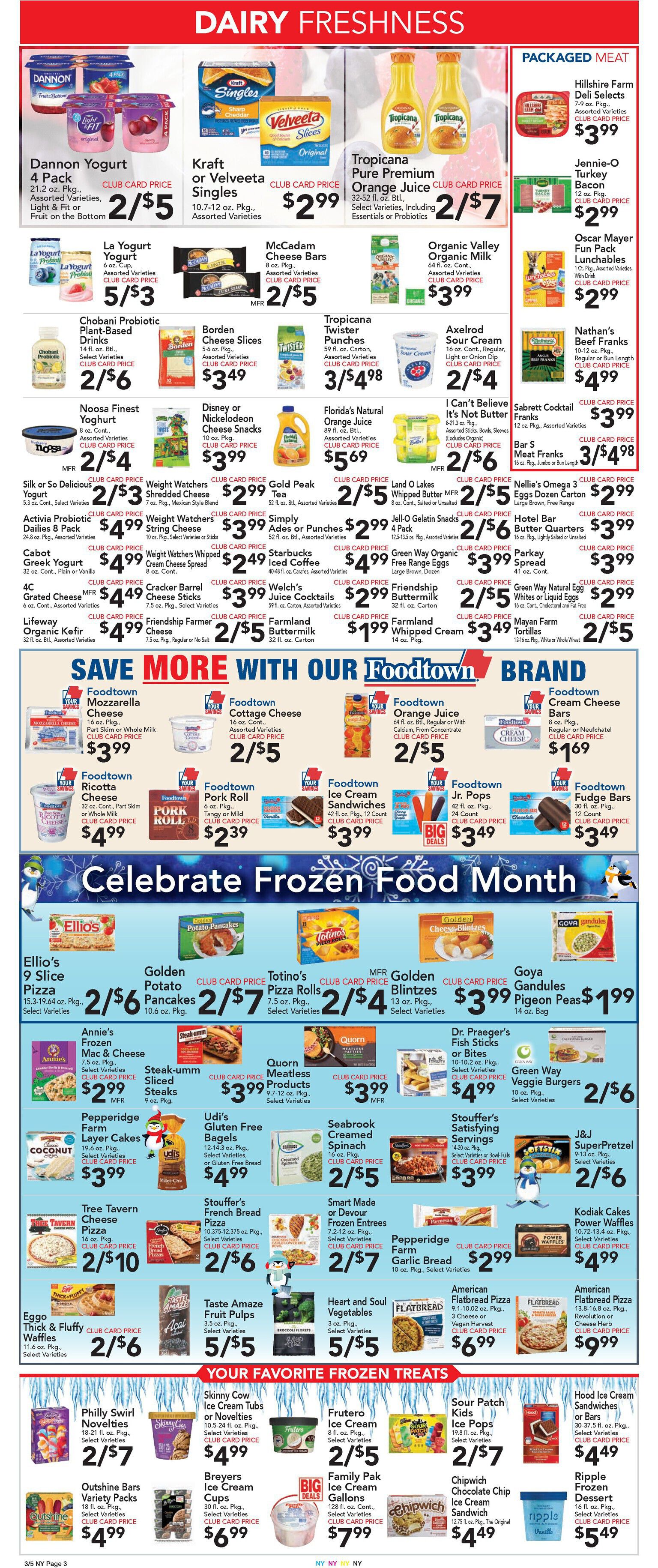 Foodtown Weekly Ad Flyer March 5 to March 11, 2021