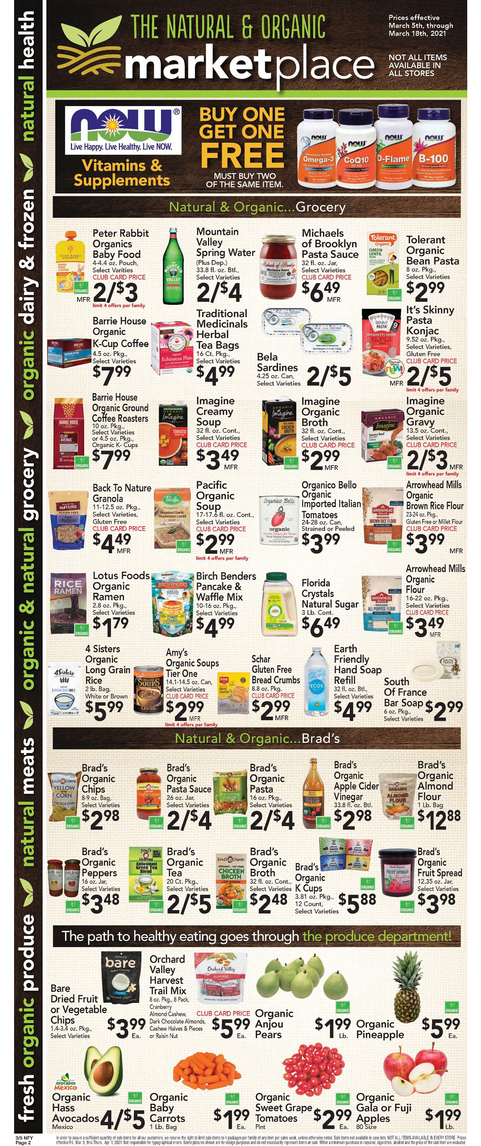 Foodtown Weekly Ad Flyer March 5 to March 11, 2021