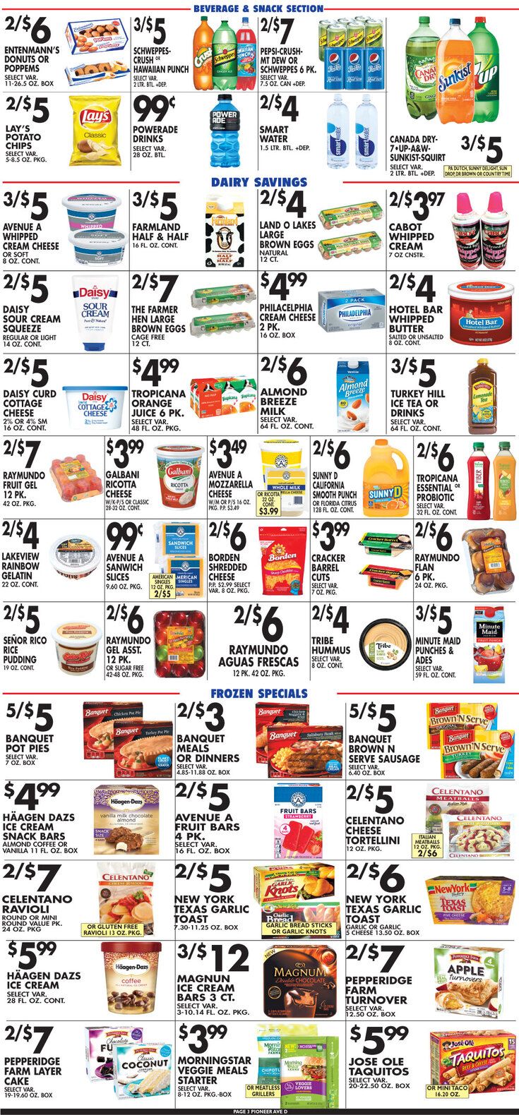 Pioneer Supermarkets Weekly Ad Flyer March 5 to March 11, 2021