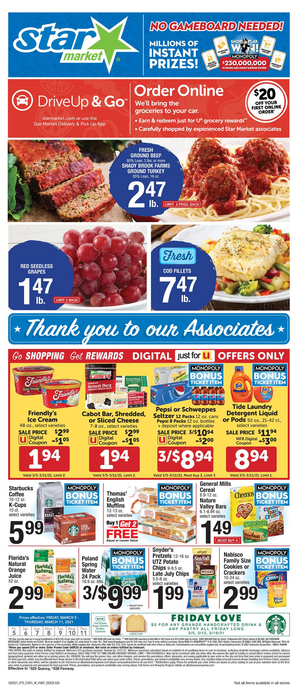 Star Market Weekly Ad Flyer March 5 to March 11, 2021