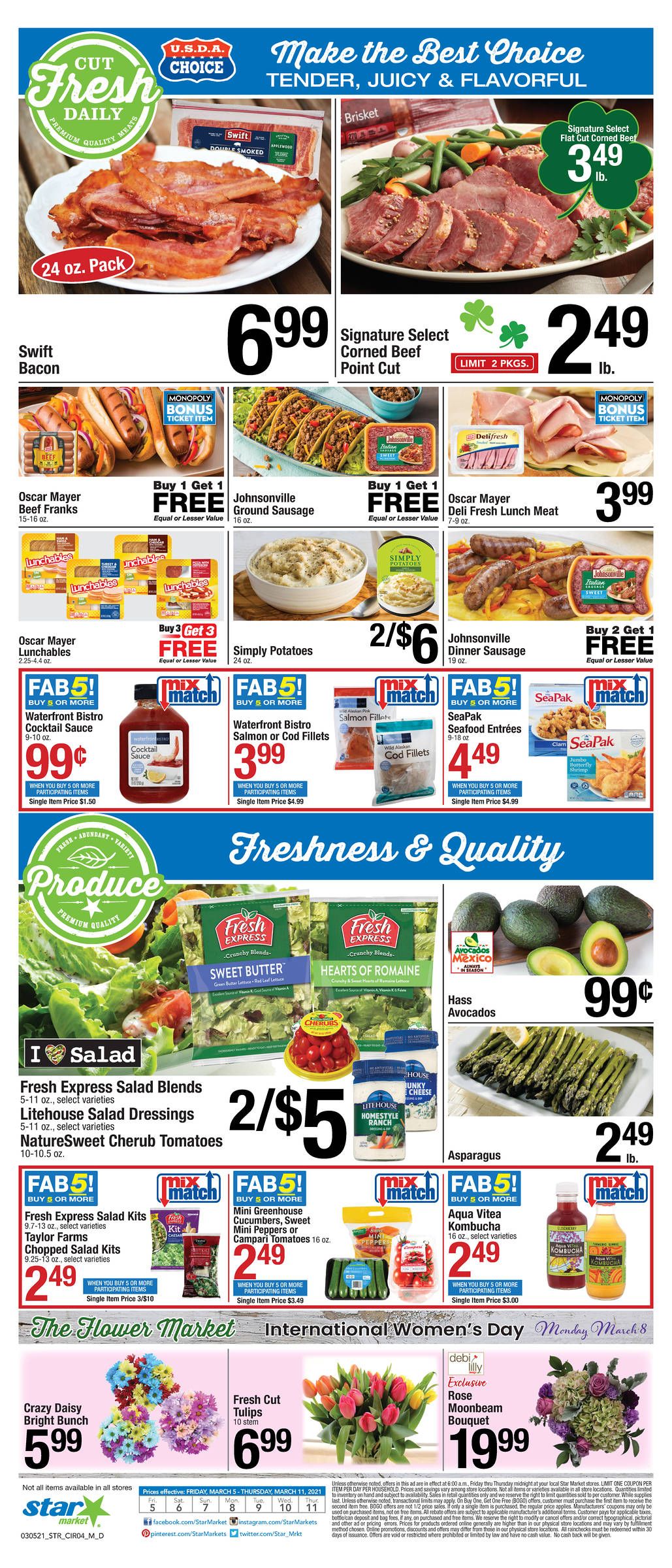 Star Market Weekly Ad Flyer March 5 to March 11, 2021