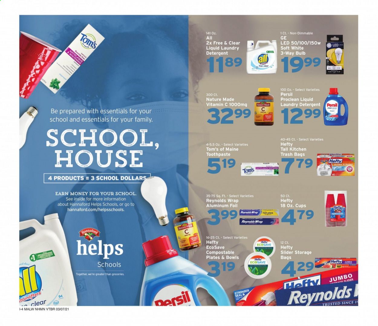 Hannaford (NH) Weekly Ad Flyer March 7 to March 13