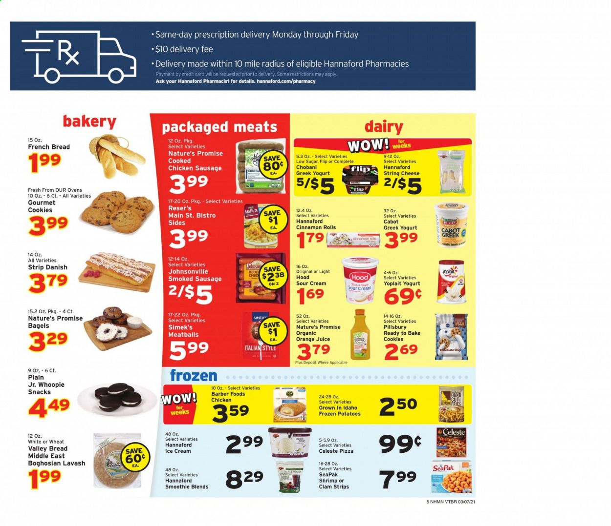 Hannaford (NH) Weekly Ad Flyer March 7 to March 13