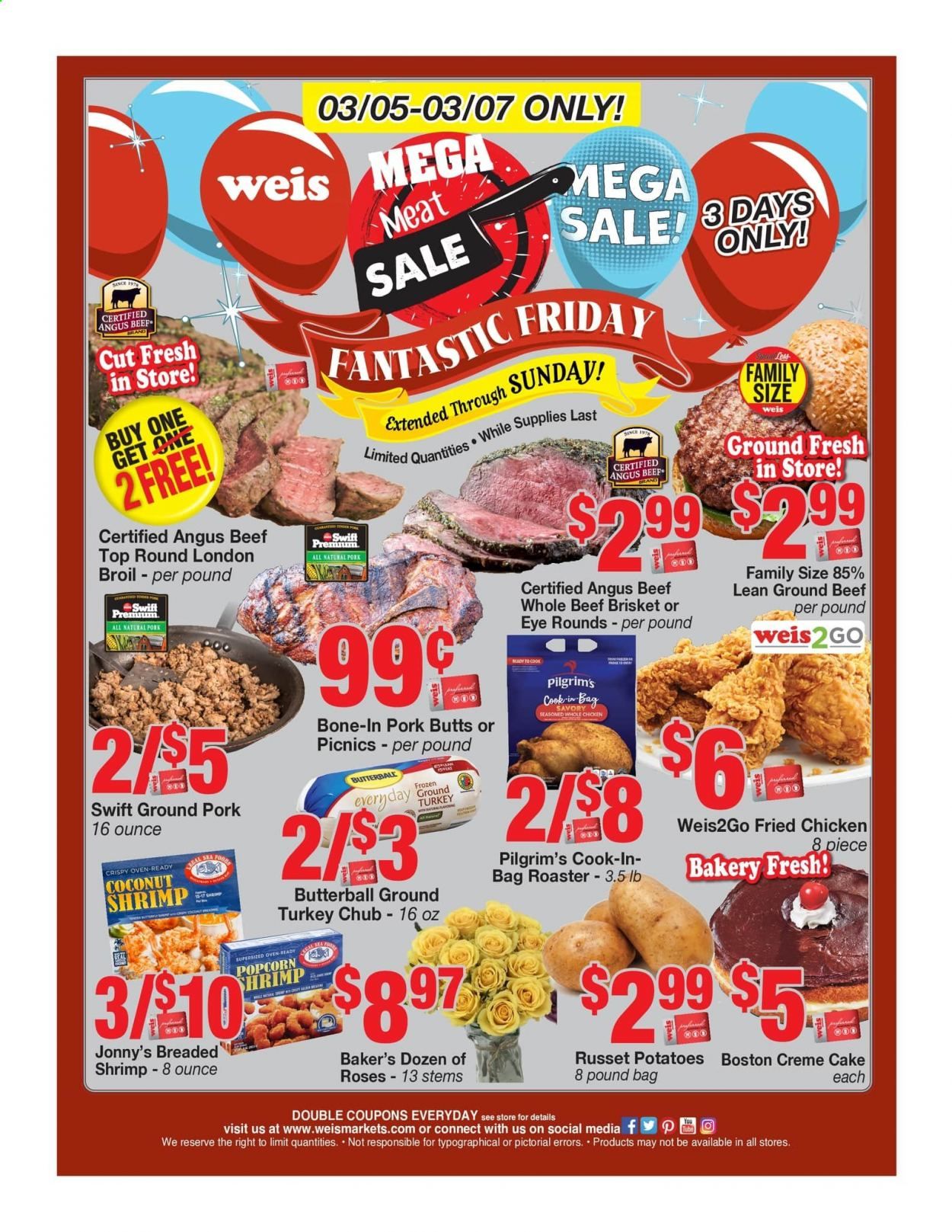 Weis Weekly Ad Flyer March 5 to March 7