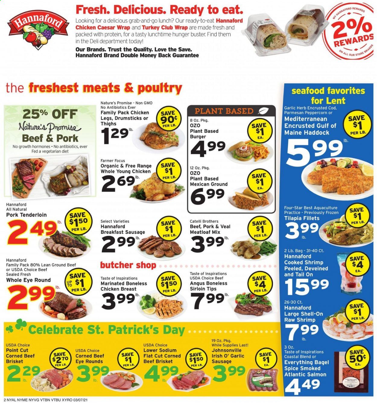 Hannaford (NY) Weekly Ad Flyer March 7 to March 13