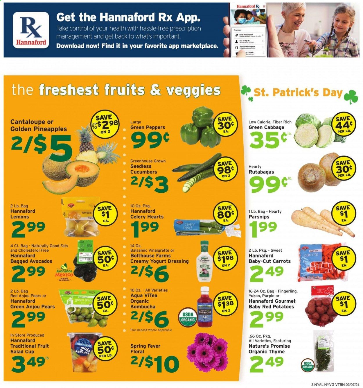 Hannaford (NY) Weekly Ad Flyer March 7 to March 13